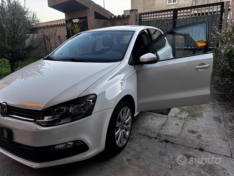 Usata VW Polo 75 CV (55 kW) 2015 Bianco Berlina