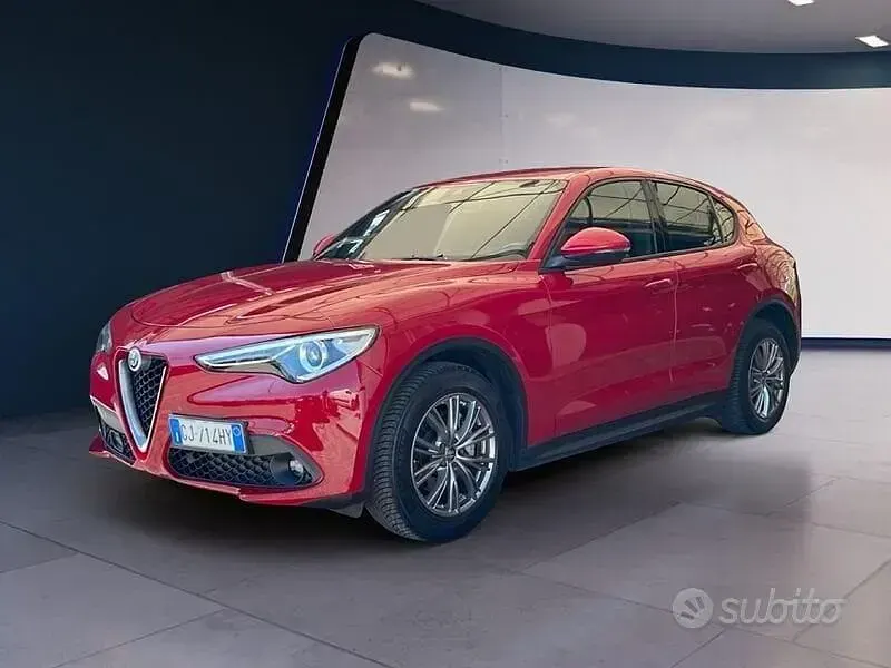 Usata Alfa Romeo Stelvio Business 190 CV (139 kW) 2022 Rosso SUV