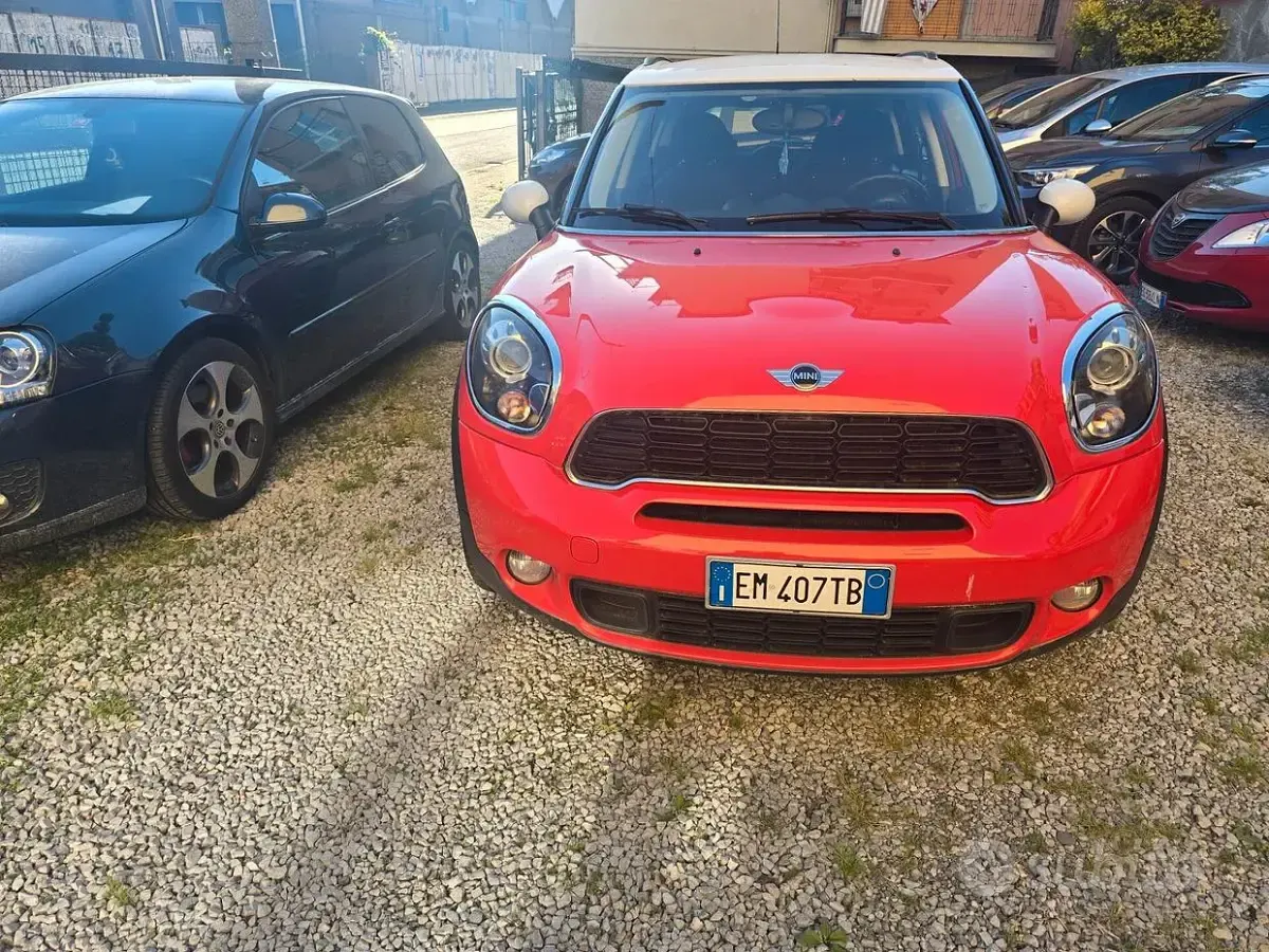 Usata Mini Cooper Countryman 184 CV (135 kW) 2012 Rosso SUV