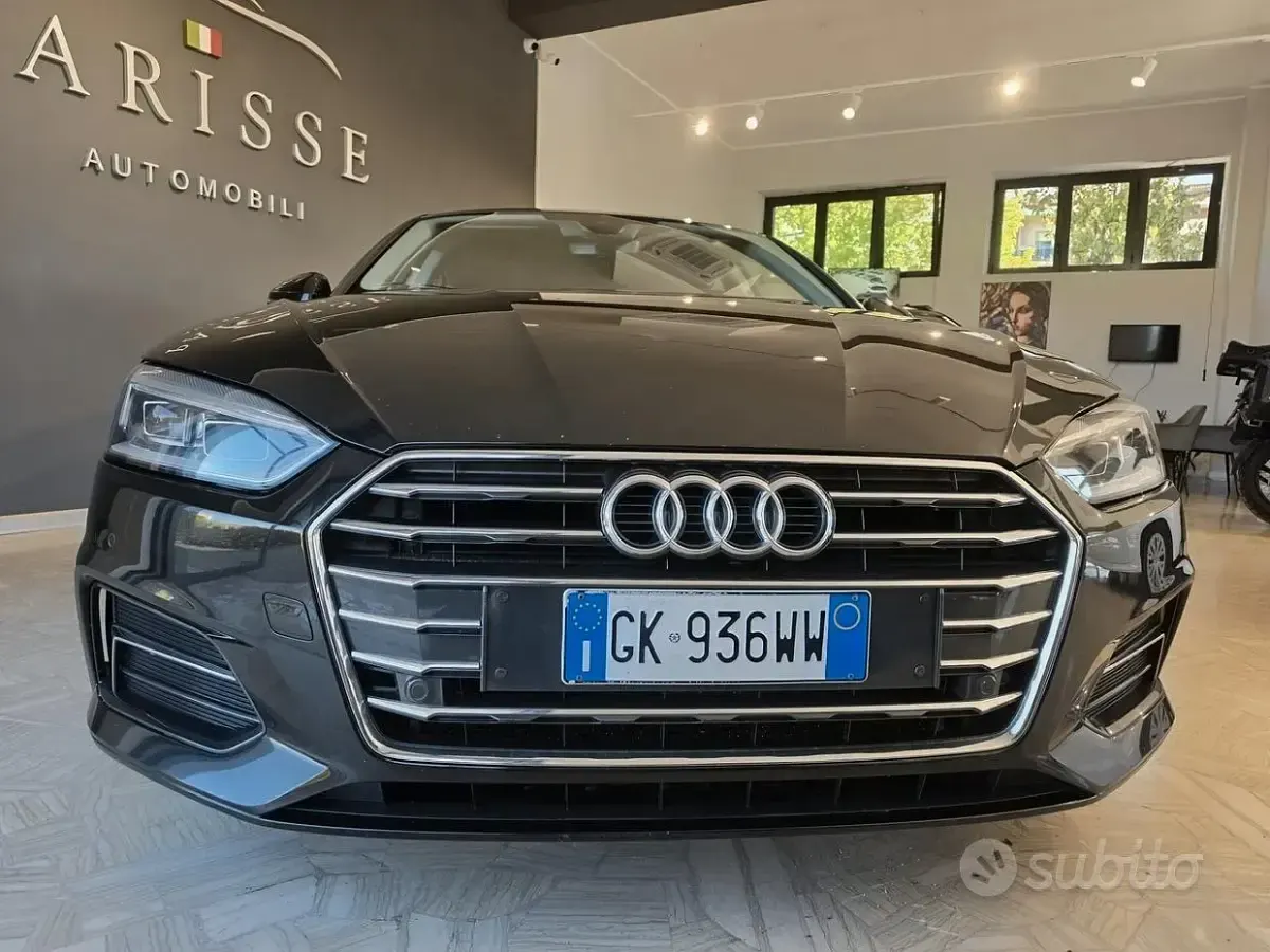 Usata Audi A5 Advanced Plus 150 CV (110 kW) 2018 Nero Coupé
