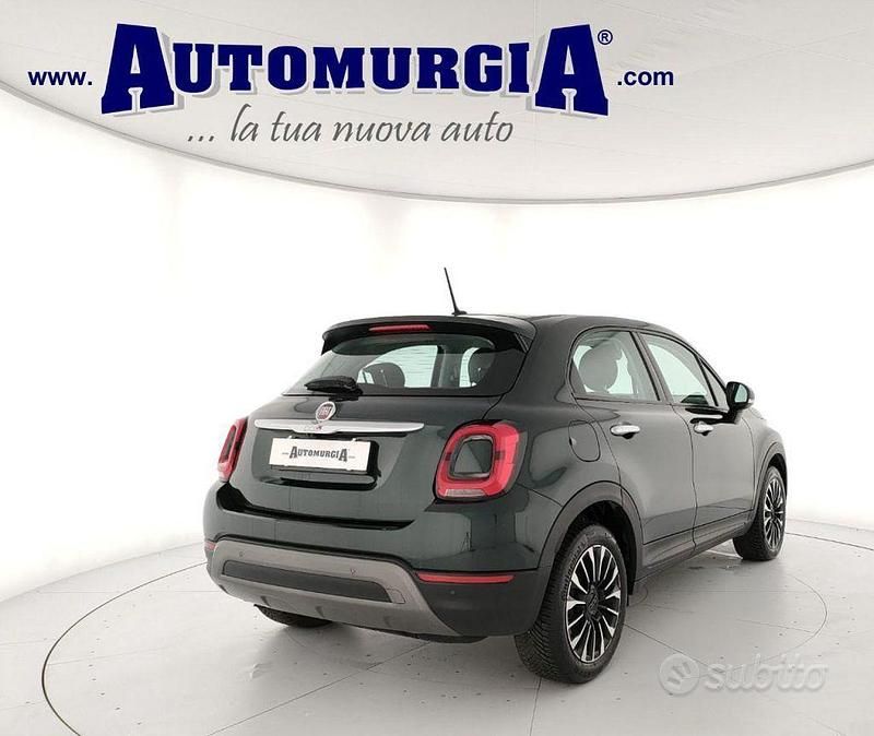 Usata Fiat 500X Cross 95 CV (69 kW) 2019 Verde SUV