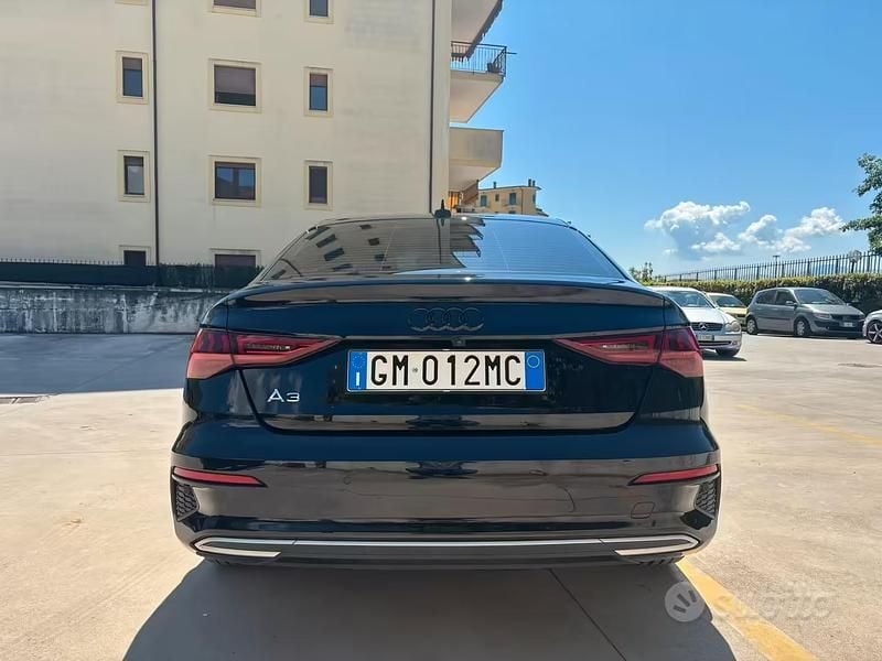 Usata Audi A3 116 CV (85 kW) 2020 Nero Berlina