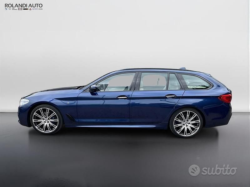 Usata BMW 530 M Sport 265 CV (194 kW) 2017 Blu Station wagon