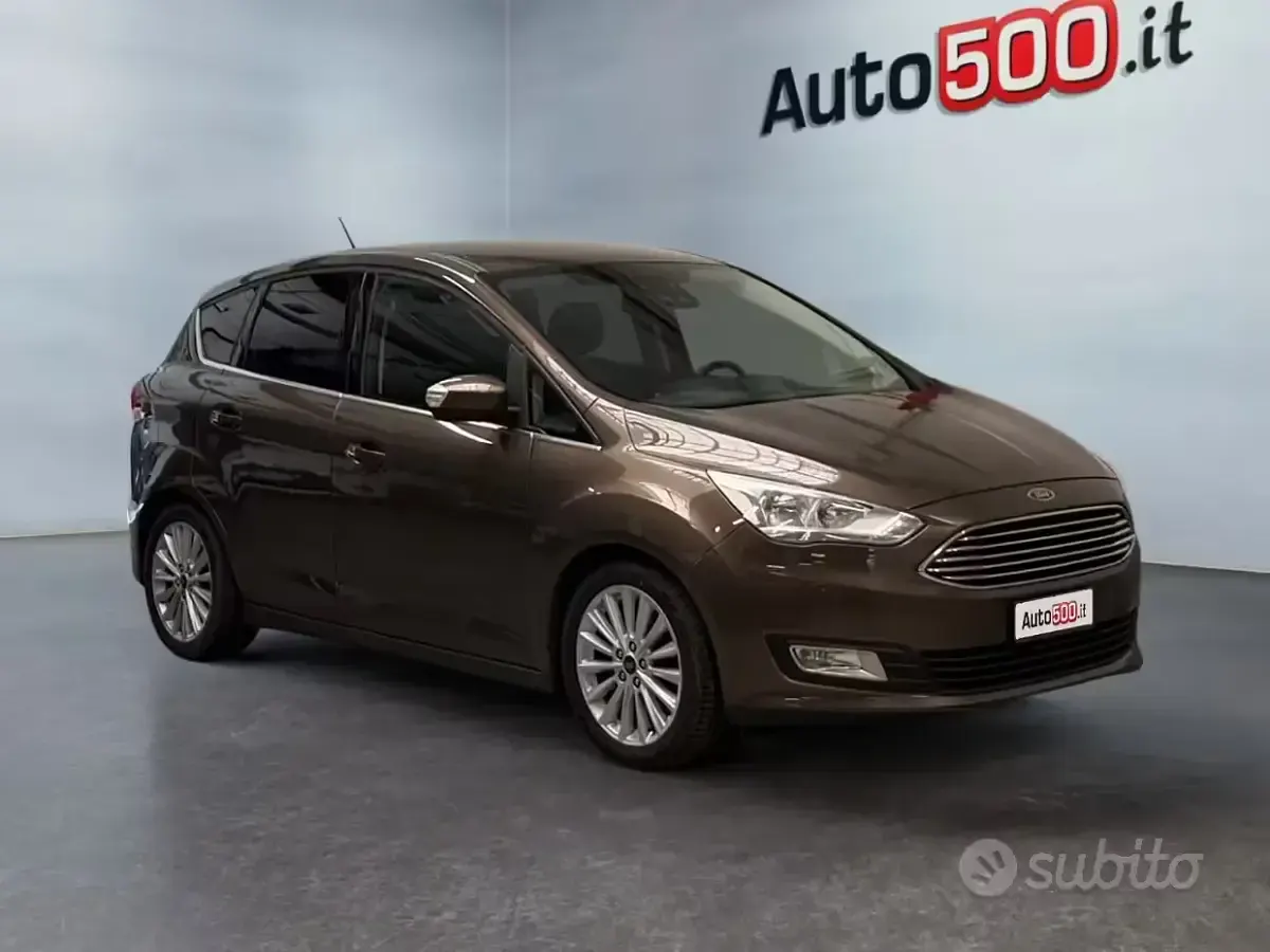 Usata Ford C-MAX Titanium S 120 CV (88 kW) 2019 Marrone Monovolume