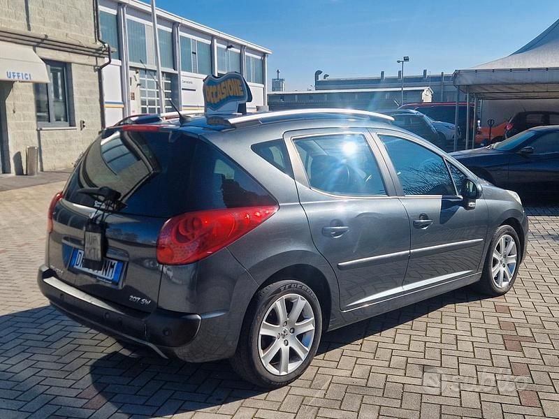 Usata Peugeot 206 108 CV (79 kW) 2007 Nero Station wagon