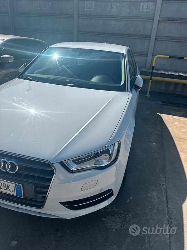 Usata Audi A3 Sport 110 CV (80 kW) 2016 Bianco Berlina