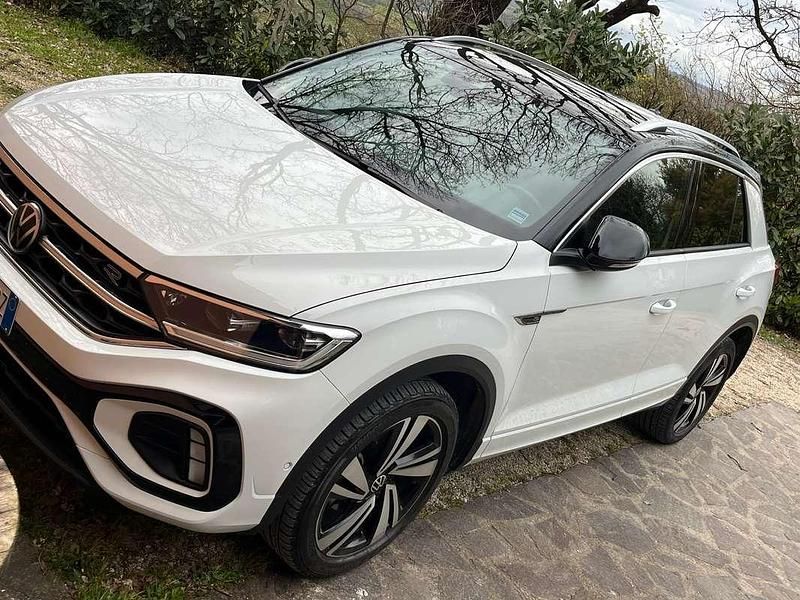 Usata VW T-Roc R-line 110 CV (80 kW) 2023 Bianco SUV