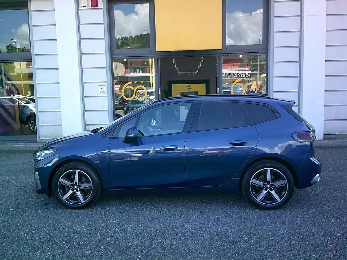 Usata BMW 218 Active Tourer Luxury Line 150 CV (110 kW) 2021 Blu/azzurro Monovolume