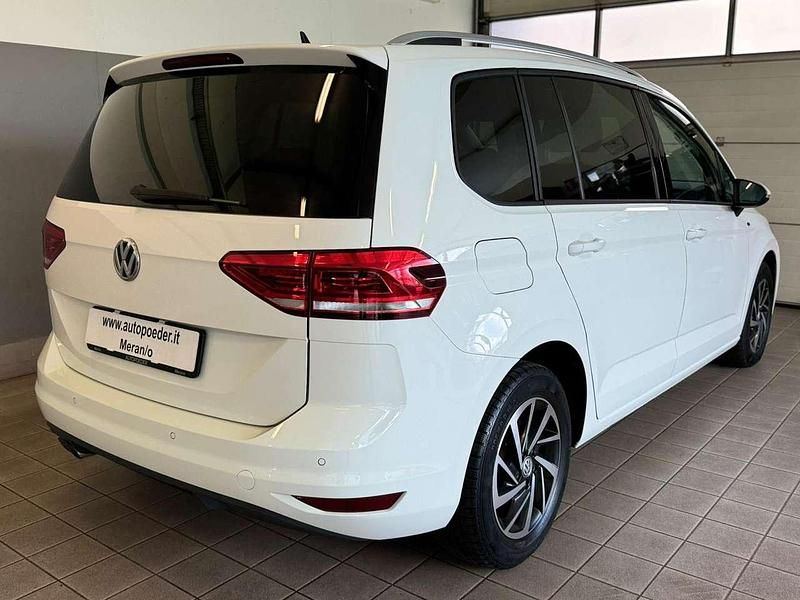 Usata VW Touran Highline 150 CV (110 kW) 2019 Bianco Monovolume