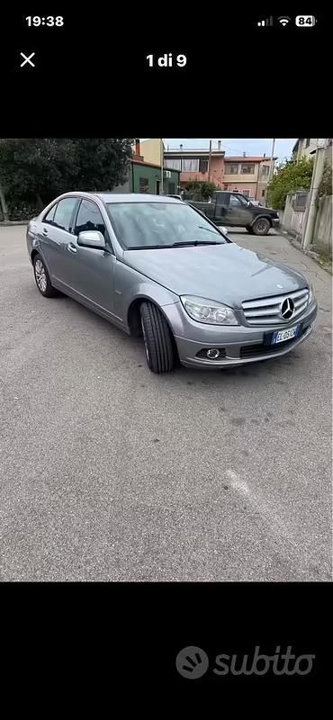Usata Mercedes C200 2012 Grigio Berlina