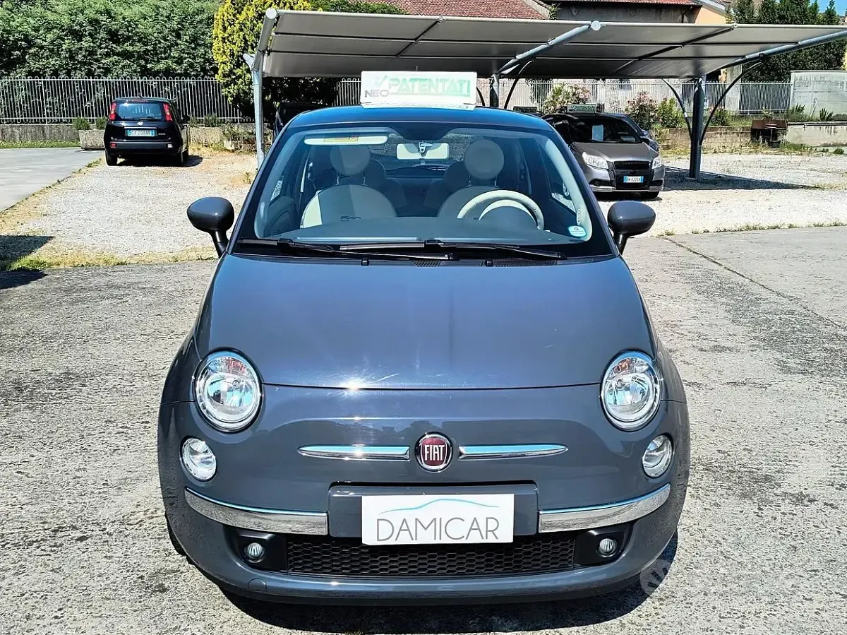 Usata Fiat 500 Lounge 69 CV (50 kW) 2014 Grigio Berlina