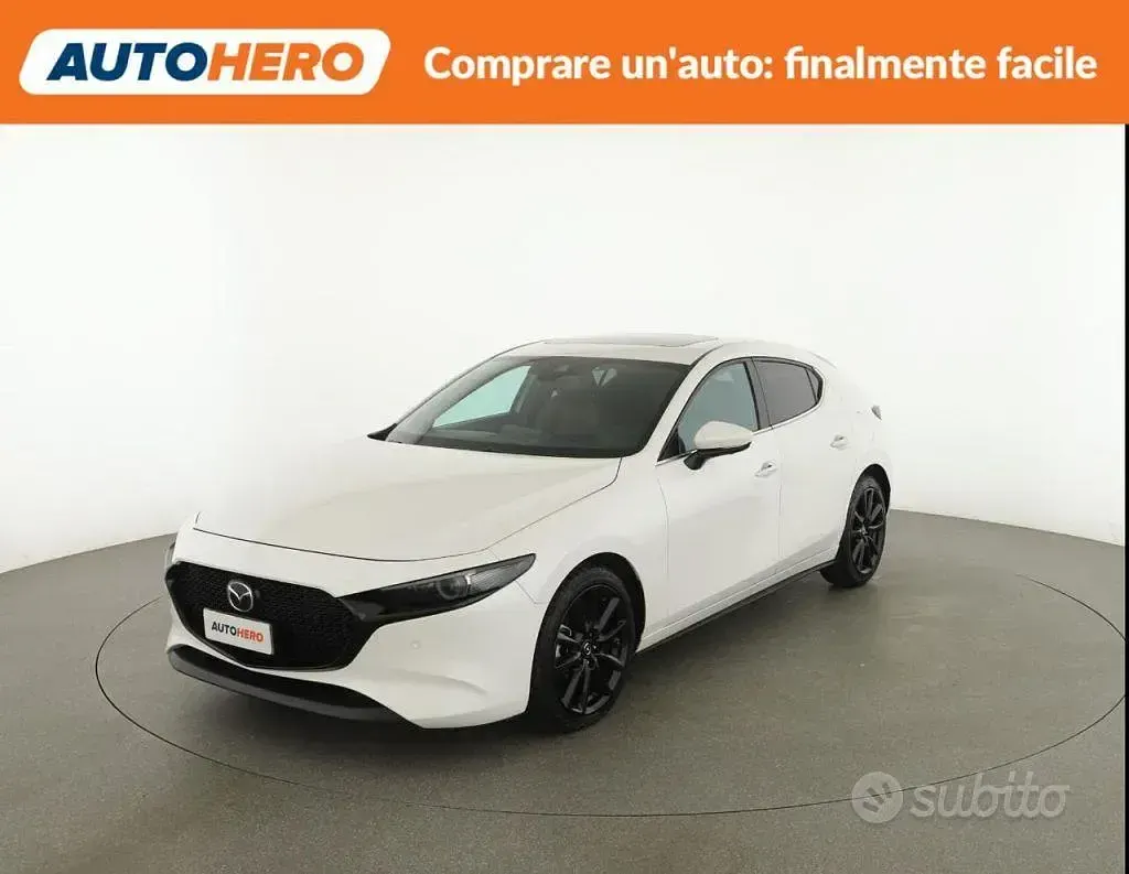 Usata Mazda 3 Exclusive 186 CV (136 kW) 2023 Bianco Berlina