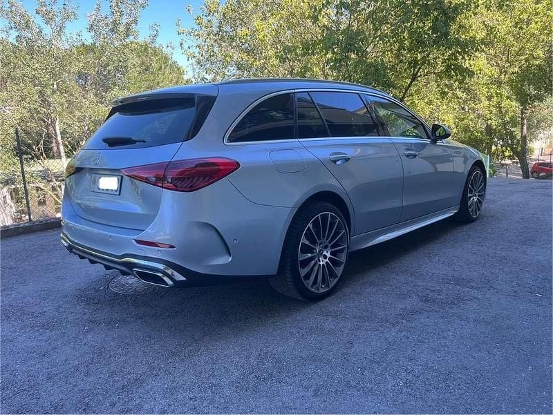 Usata Mercedes C220 Premium 200 CV (147 kW) 2021 Argento Station wagon