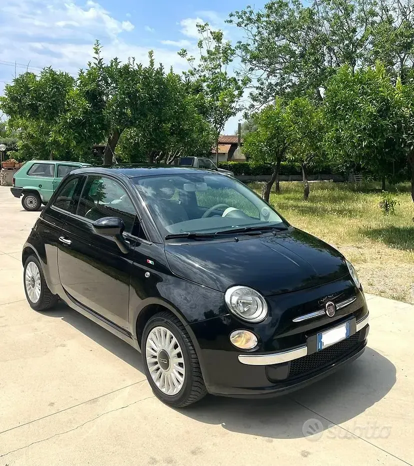 Usata Fiat 500 75 CV (55 kW) 2009 Grigio Cabrio