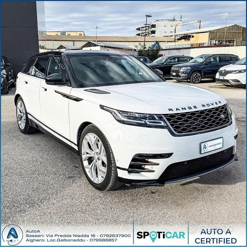 Usata Land Rover Range Rover Velar R-Dynamic 300 CV (220 kW) 2017 Bianco SUV
