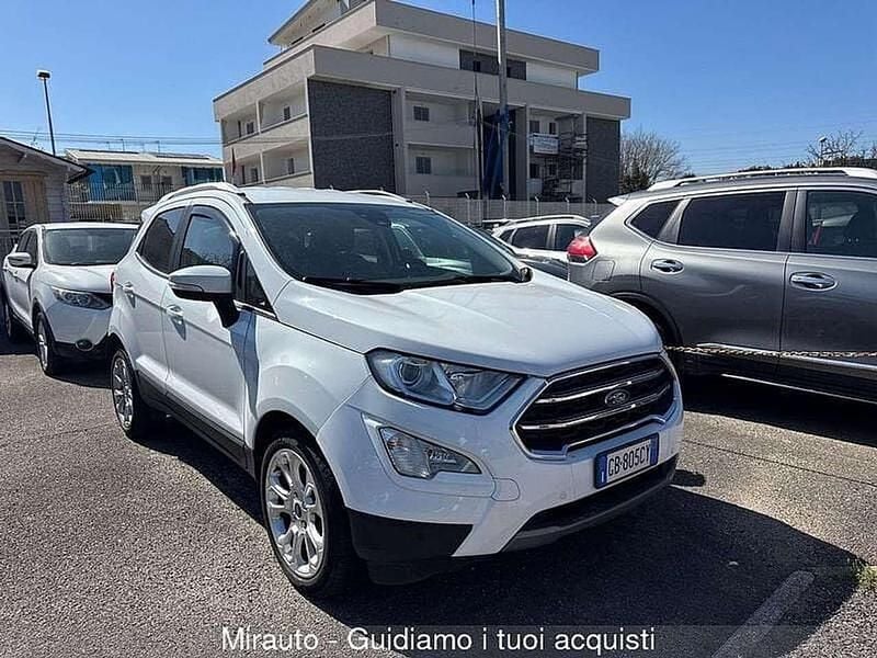 Bianco Usata 2020 Ford Ecosport ST-Line SUV | 15.900 € (Buon prezzo) - Immagine 1/4