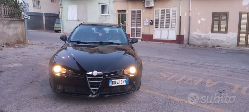 Usata Alfa Romeo 159 150 CV (110 kW) 2008 Nero Berlina