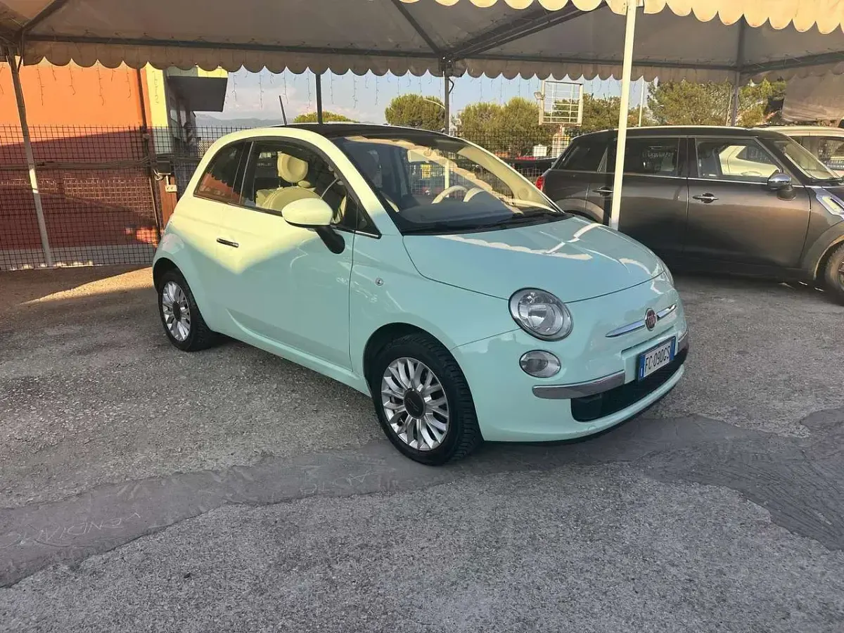 Usata Fiat 500 Lounge 95 CV (69 kW) 2015 Bianco Utilitaria