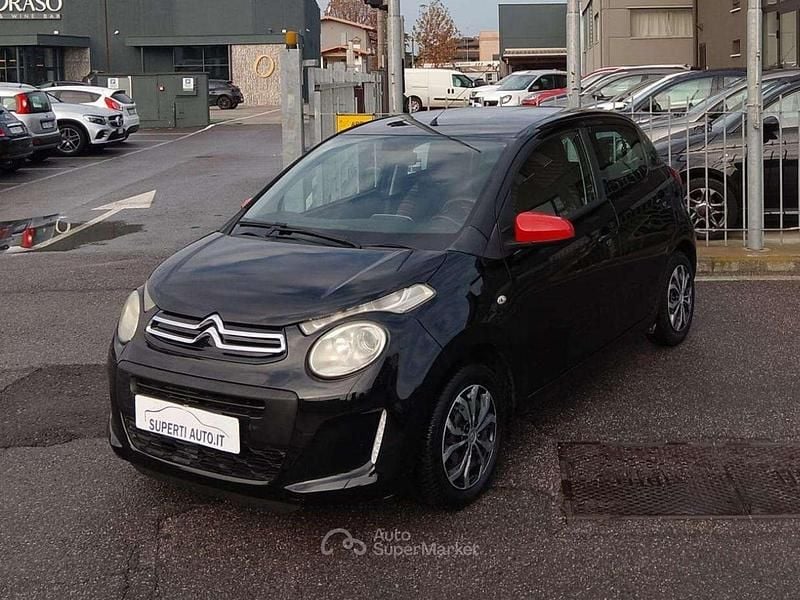 Usata Citroën C1 Shine 69 CV (50 kW) 2015 Nero Utilitaria