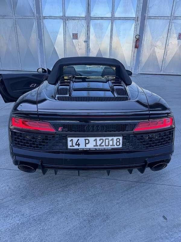 Usata Audi R8 Spyder 540 CV (397 kW) 2020 Nero Cabrio