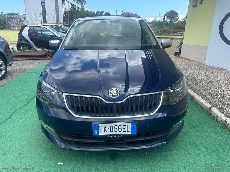 Usata Skoda Fabia 60 CV (44 kW) 2017 Blu/azzurro Utilitaria