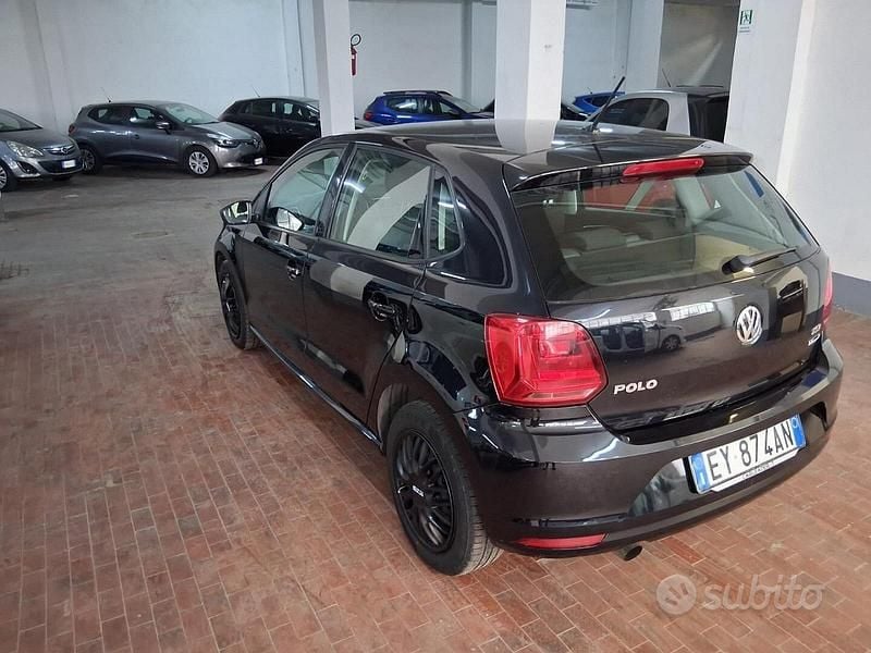 Usata VW Polo 90 CV (66 kW) 2014 Nero Utilitaria