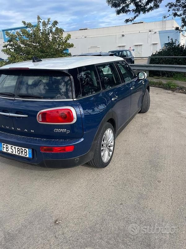 Usata Mini Cooper Clubman 150 CV (110 kW) 2016 Blu Station wagon