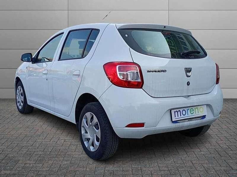 Usata Dacia Sandero Ambiance 75 CV (55 kW) 2014 Bianco Utilitaria