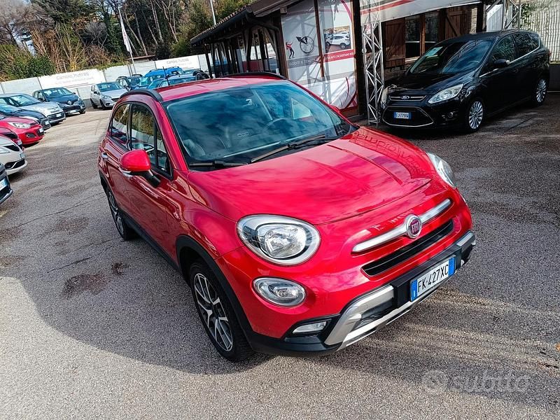 Usata Fiat 500X Cross Plus 140 CV (102 kW) 2017 Rosso SUV