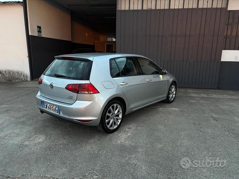 Usata VW Golf VII Highline 105 CV (77 kW) 2014 Grigio Berlina