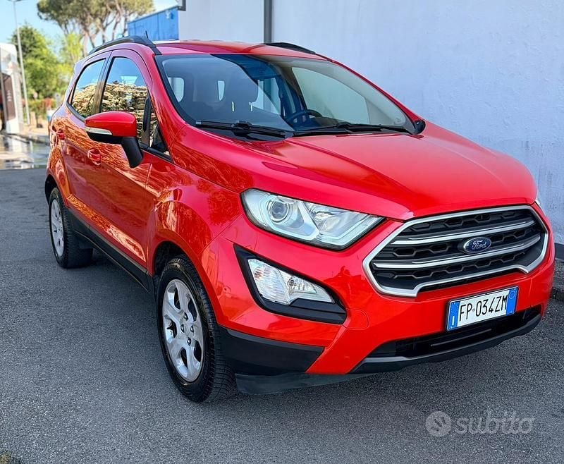 Usata Ford Ecosport S 100 CV (73 kW) 2018 Rosso SUV