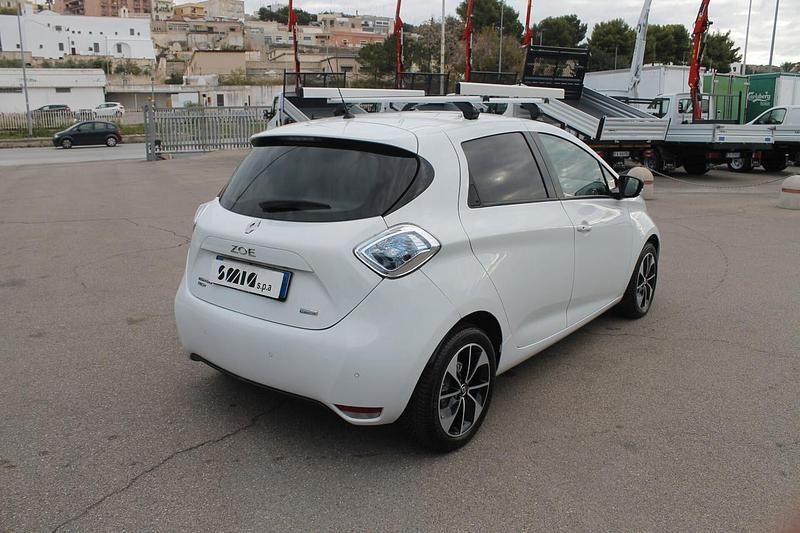 Usata Renault Zoe 42 kW (58 CV) 2018 Bianco Utilitaria