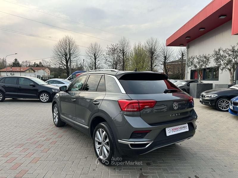 Usata VW T-Roc Advance 116 CV (85 kW) 2018 Grigio SUV