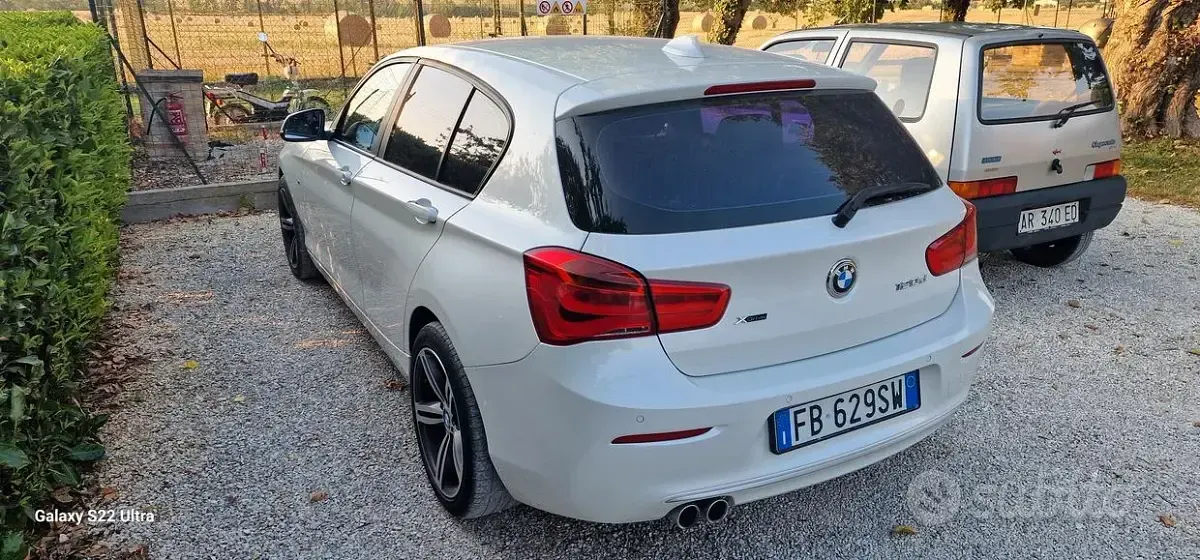 Usata BMW 120 190 CV (139 kW) 2015 Bianco Utilitaria