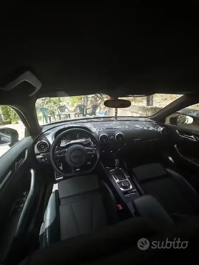Usata Audi A3 S-Line 184 CV (135 kW) 2014 Nero Berlina