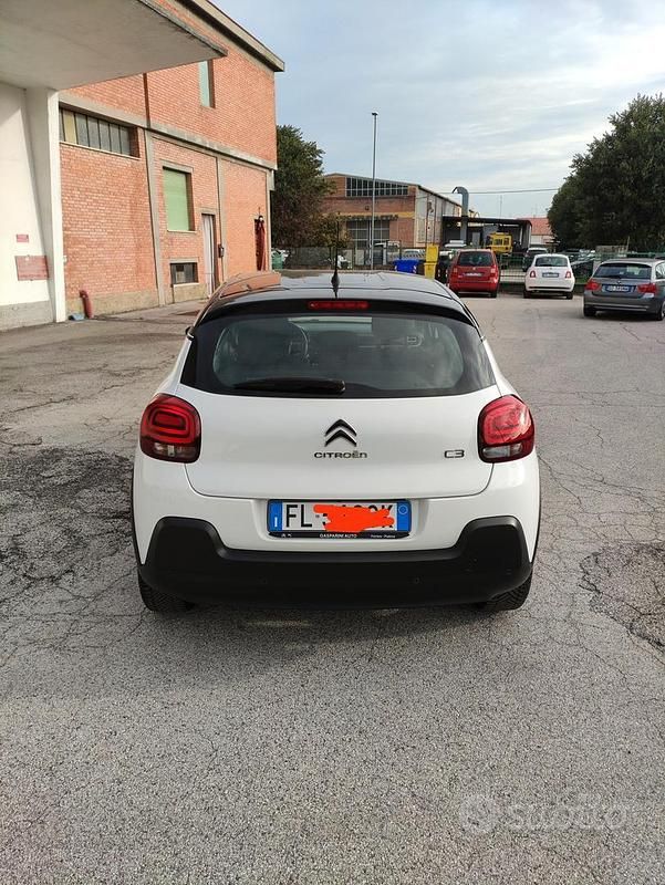 Usata Citroën C3 PureTech 83 CV (61 kW) 2017 Bianco Utilitaria