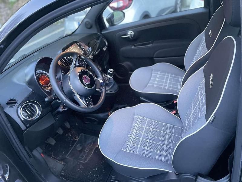 Usata Fiat 500 69 CV (50 kW) 2021 Nero Cabrio