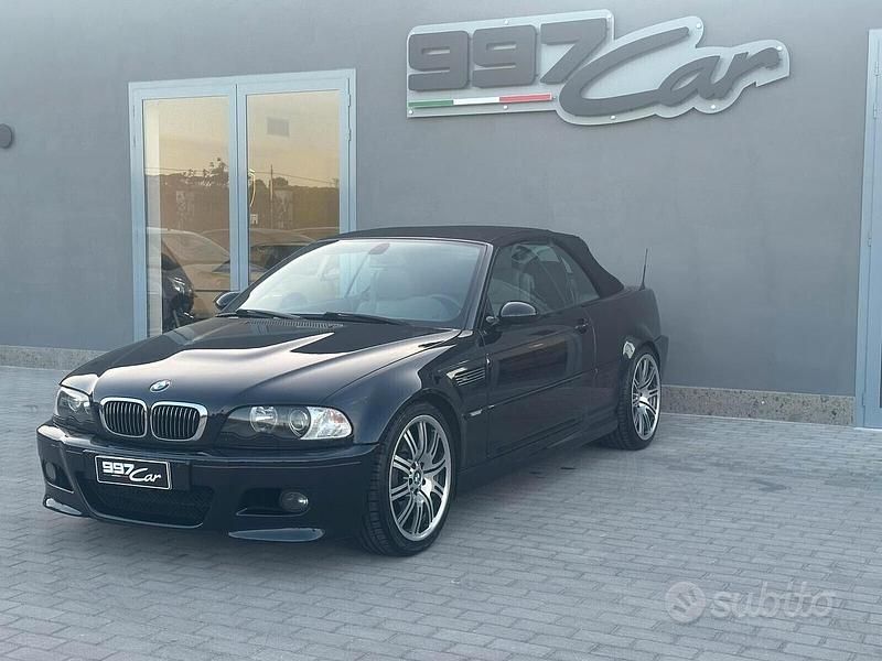 Usata BMW M3 Efficient Dynamics 343 CV (252 kW) 2004 Nero Cabrio