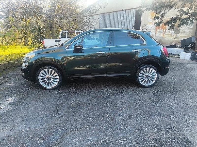 Usata Fiat 500X Lounge 120 CV (88 kW) 2016 Verde SUV