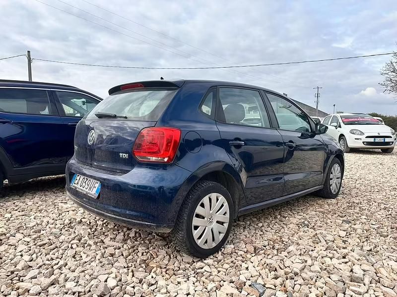 Usata VW Polo Comfortline 75 CV (55 kW) 2010 Blu Utilitaria