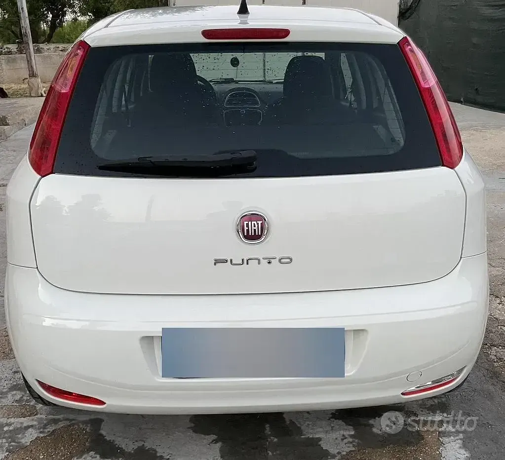 Usata Fiat Grande Punto 95 CV (69 kW) 2016 Bianco Utilitaria