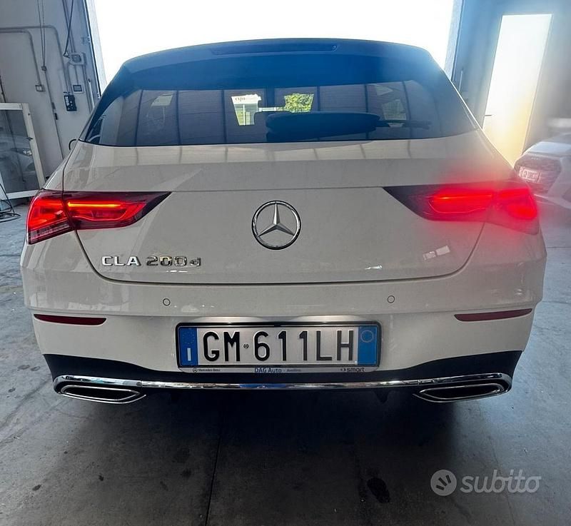 Usata Mercedes CLA200 Shooting Brake Premium 150 CV (110 kW) 2023 Bianco Station wagon
