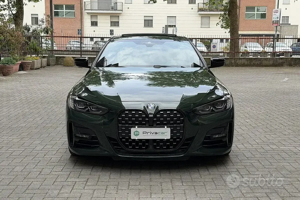 Usata BMW 420 Coupé M Sport 190 CV (139 kW) 2021 Verde Coupé