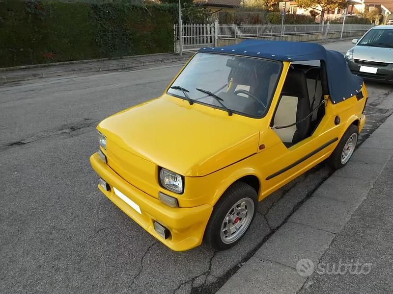 Usata Fiat 126 23 CV (16 kW) 1987 Giallo Utilitaria