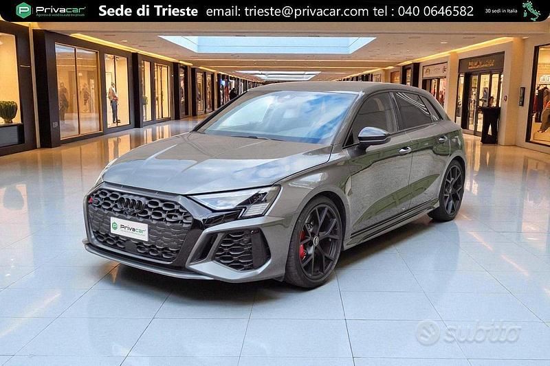 Usata Audi RS3 400 CV (294 kW) 2024 Grigio Berlina