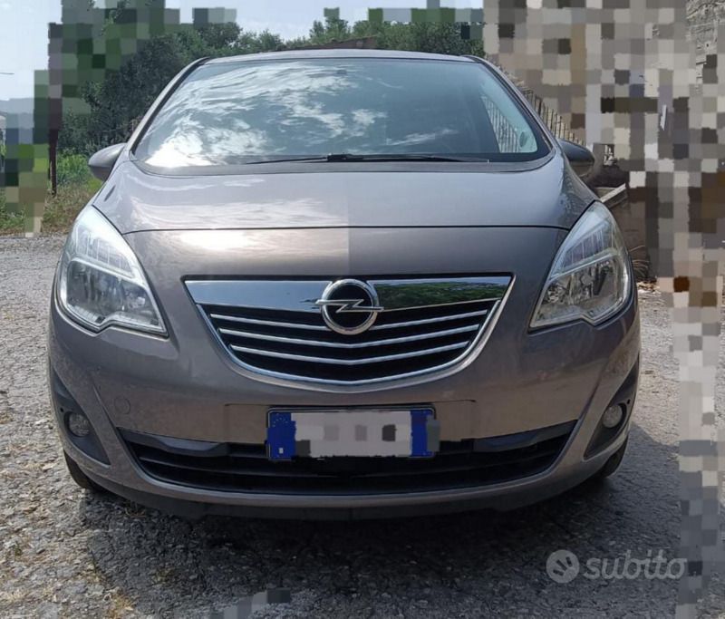 Usata Opel Meriva 95 CV (69 kW) 2011 Grigio Monovolume
