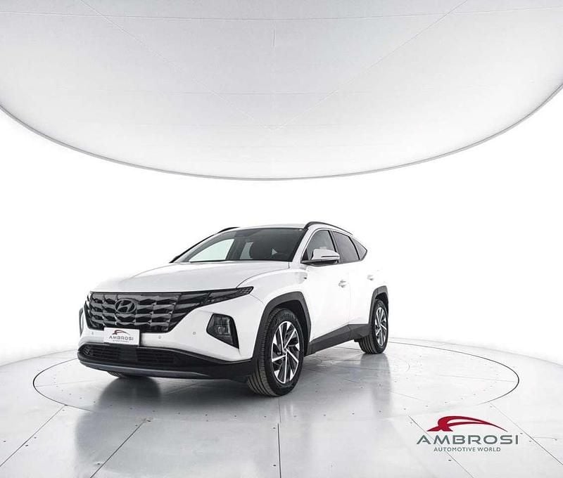Bianco Usata 2021 Hyundai Tucson SUV | 18.711 € (Super prezzo) - Immagine 1/4