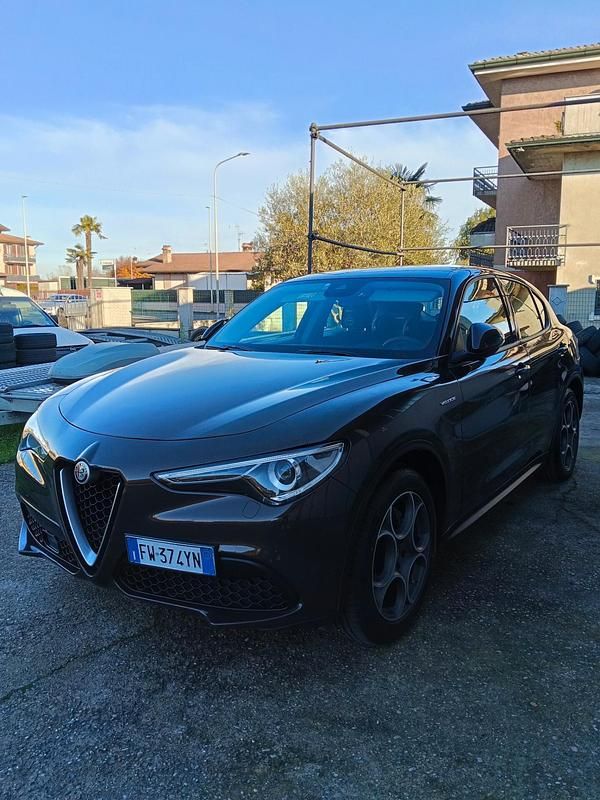 Usata Alfa Romeo Stelvio Business 160 CV (117 kW) 2019 Marrone SUV