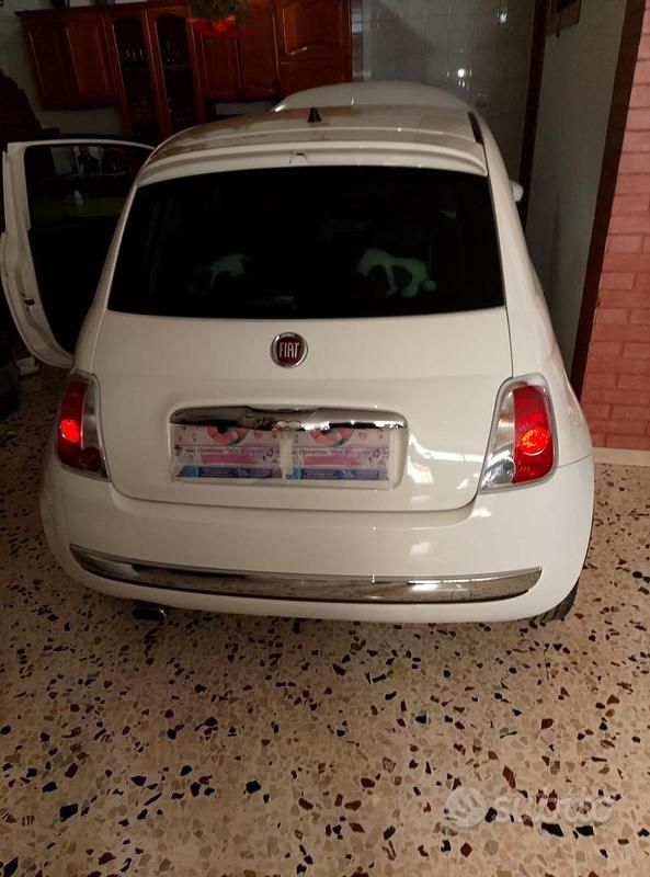 Usata Fiat 500 2008 Bianco