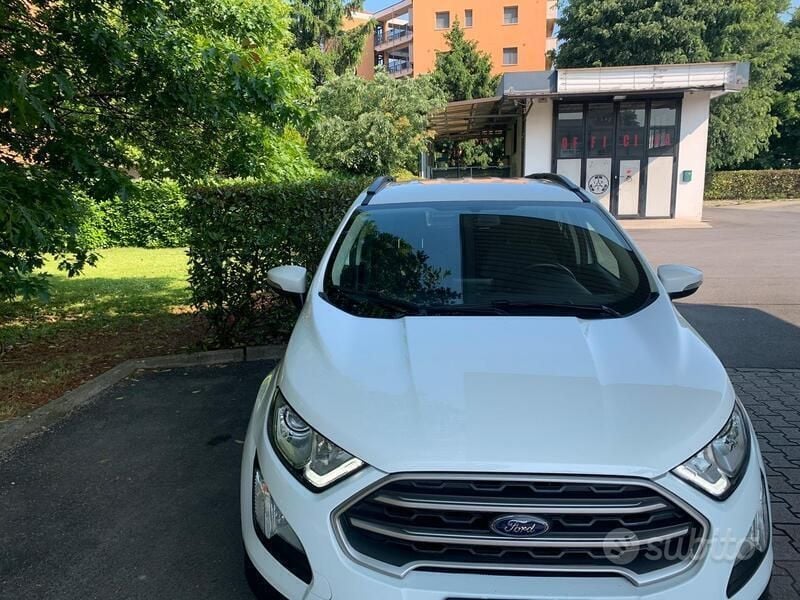 Usata Ford Ecosport S 125 CV (91 kW) 2018 Bianco SUV
